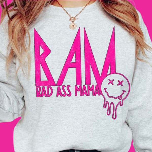 BAM • badass mama sweater