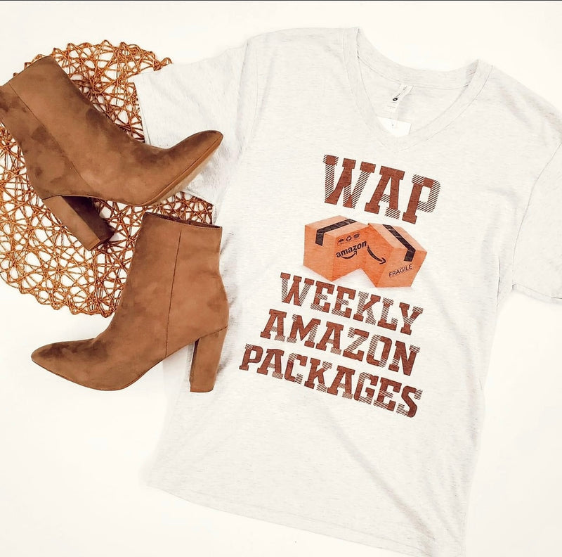 WAP • weekly Amazon packages tee