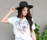 Wander Buffalo Heart Tee