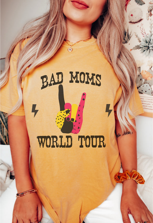 Bad moms club world tour tee