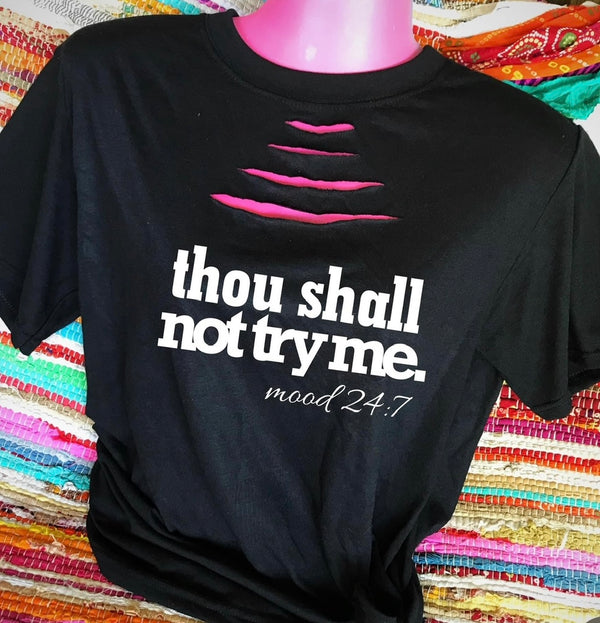 Thou Shall not tee