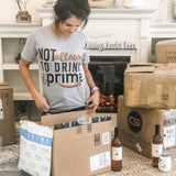 Drink and prime tee