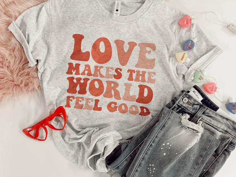 Love makes the world feel good