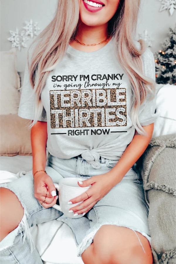 Sorry I’m cranky tee