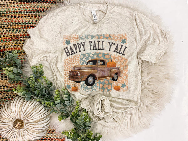 Happy fall Ya’ll truck tee