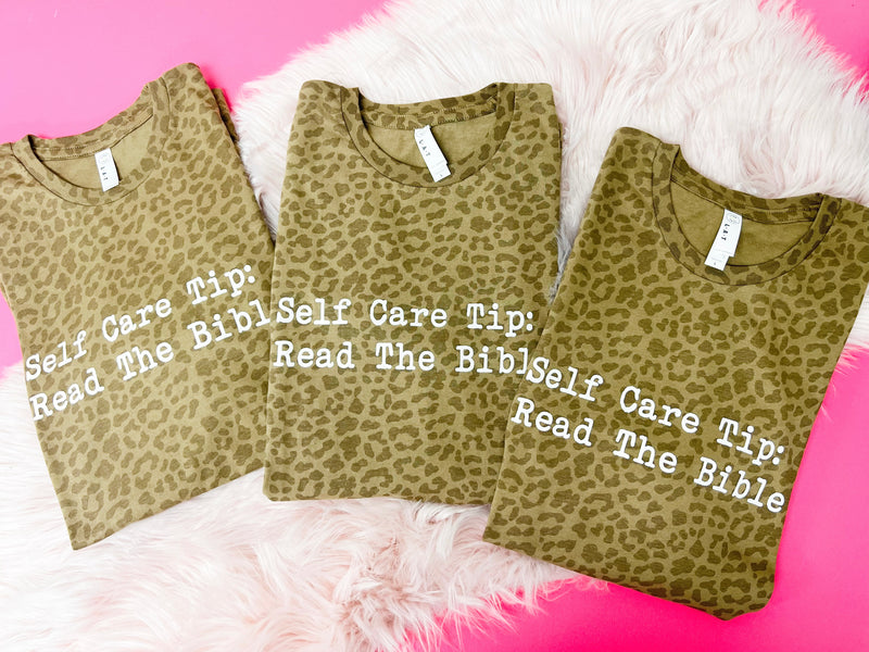 Self Care Tip Graphic Tee