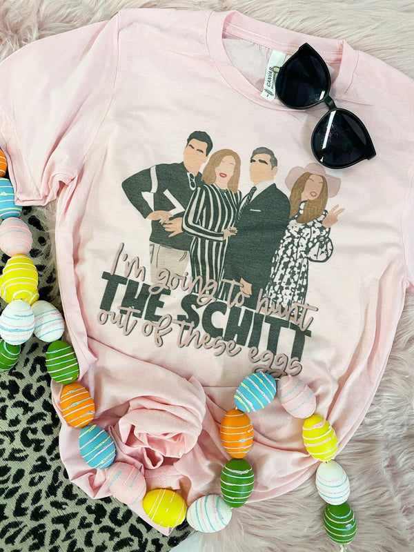 Hunt the Schitt out of these eggs tee