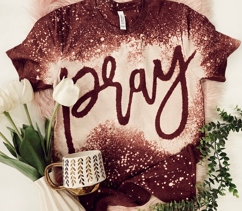 Houston Astros Bleached Tee – Raining Rustic Boutique